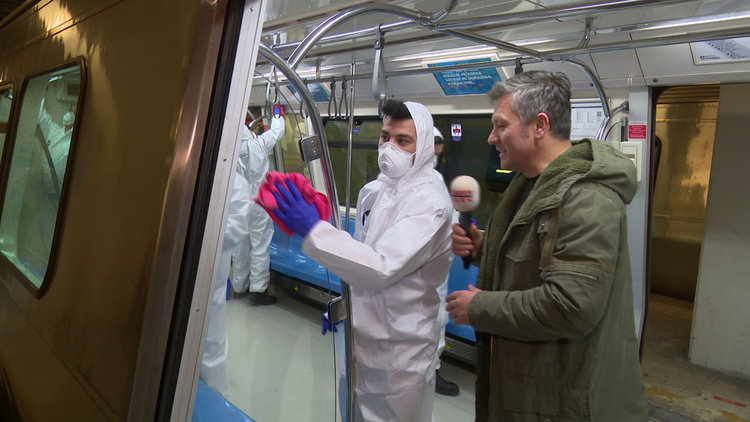 Metro nasıl temizleniyor?