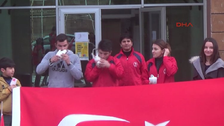 Mehmetçiğe güvercinle mektup gönderdiler