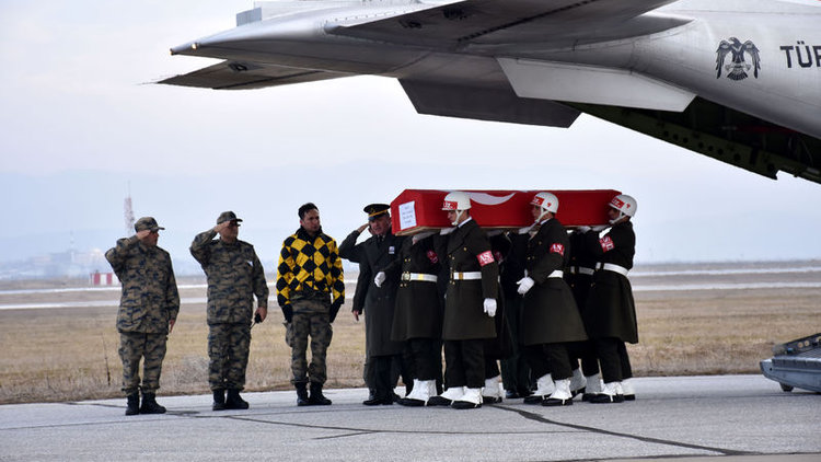 7 ilde ortak acı... Şehitler son yolculuklarına uğurlandı