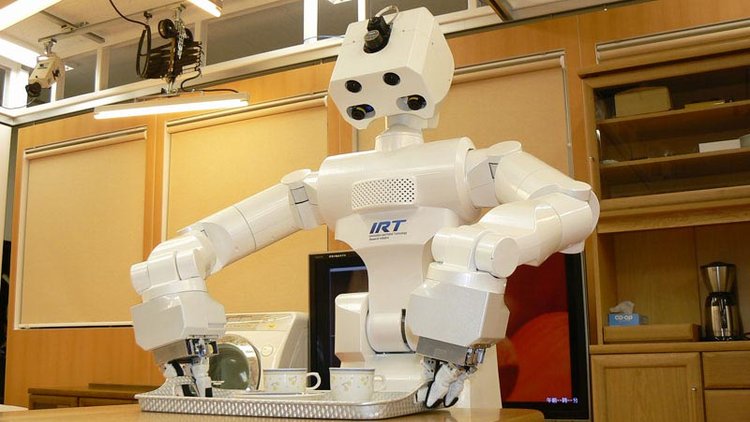 Yaşlılara, robotlar bakıcılık yapacak