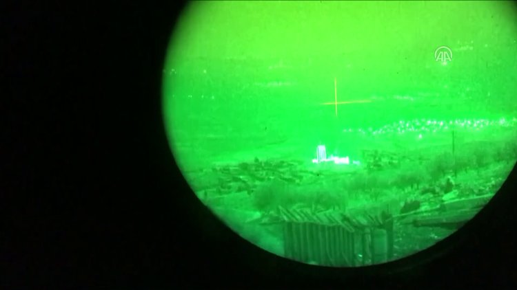 Afrin'de intihar saldırısı girişimi tank atışıyla engellendi