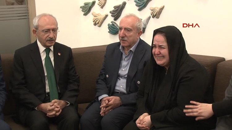 Kılıçdaroğlu'ndan Orhan Miroğlu'na başsağlığı ziyareti