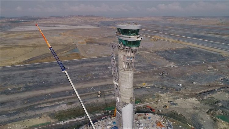 Dev projenin yüzde 78&#039;i tamamlandı... İşte 3&#039;üncü Havalimanı&#039;ndan son görüntüler 