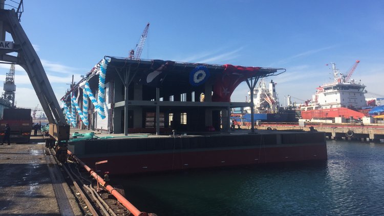 Suya indirildi, Nisan'da hizmete girecek