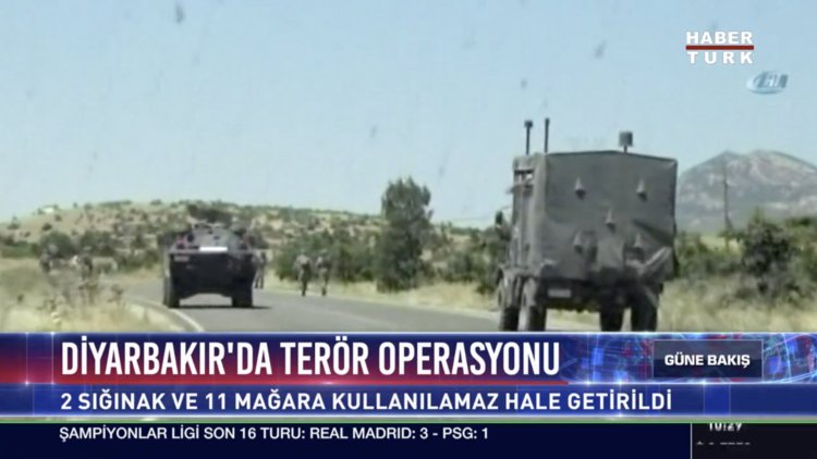 Diyarbakır'da terör operasyonu
