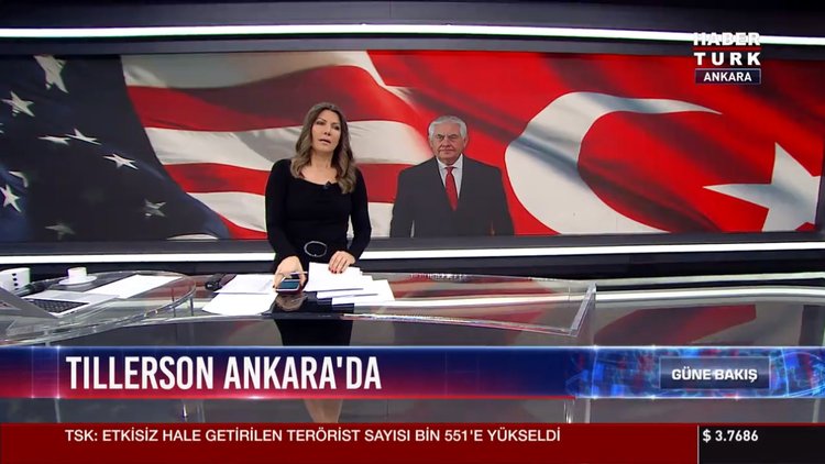 Ankara'da Tillerson protestosu