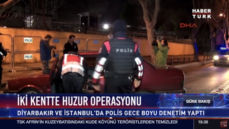 İki kentte huzur operasyonu