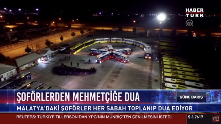 Şoförlerden Mehmetçiğe dua