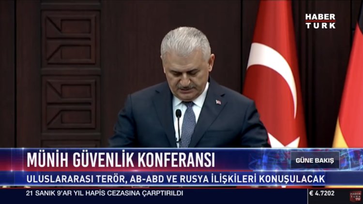 Başbakan Yıldırım Münih'te