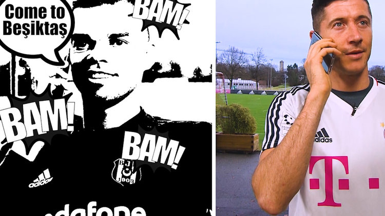 Come to Beşiktaş: Pepe ve Negredo, Lewandowski'yi aradı