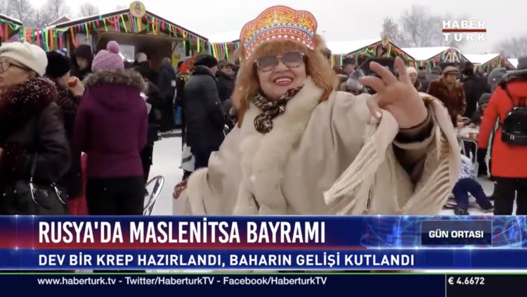 Rusya'da Maslenitsa Bayramı
