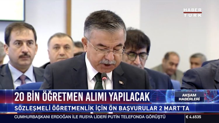 20 bin öğretmen alımı yapılacak