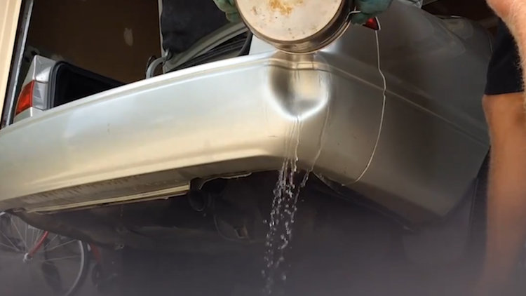 Göçük tamponu düzeltme yöntemi