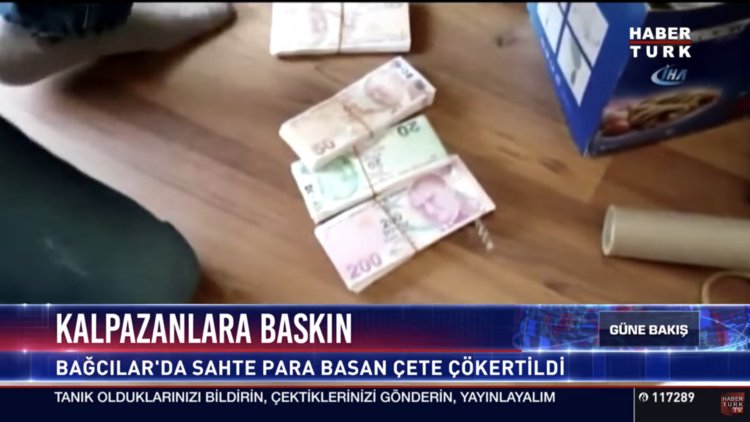 Kalpazanlara baskın