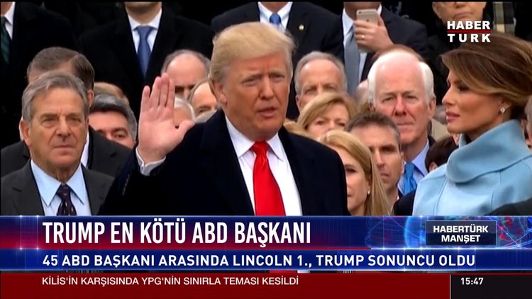Trump en kötü ABD Başkanı