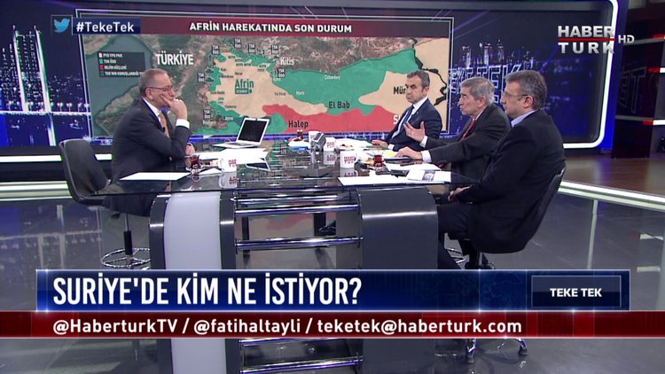 Teke Tek - 20 Şubat 2018 (Rejim Güçlerinin Afrin İddiası)