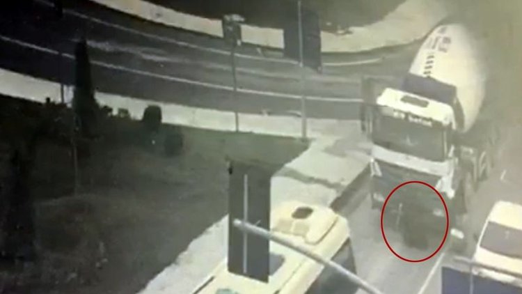 Beton mikseri yaşlı kadını ezdi 
