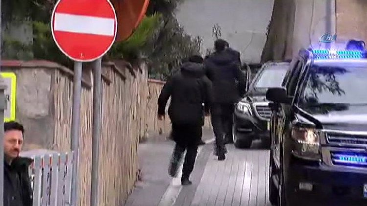 Cumhurbaşkanı Erdoğan Beylerbeyi Sarayı'na gitti