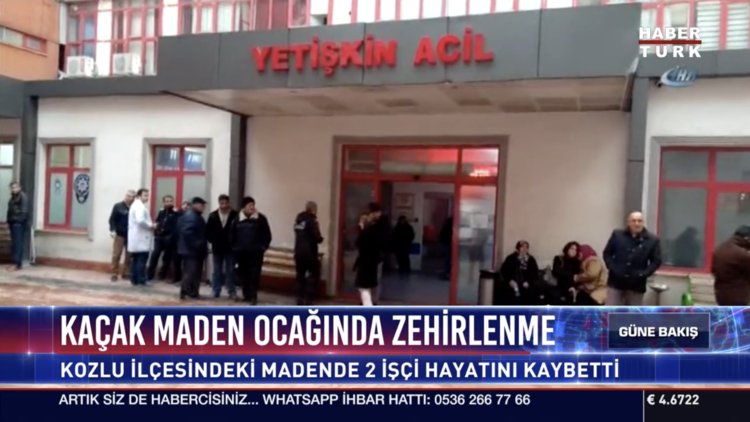 Kaçak maden ocağında zehirlenme