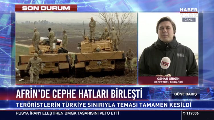 Afrin harekatında 39.gün