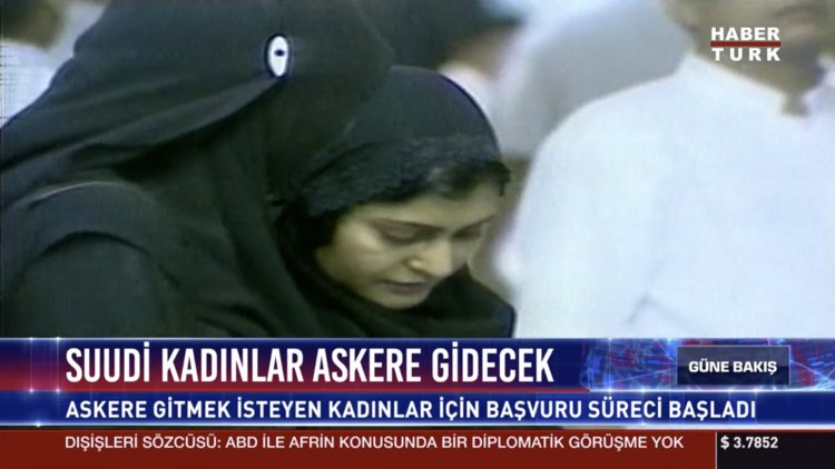 Suudi kadınlar askere gidecek