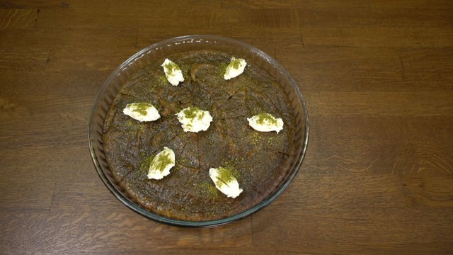 57 saniyede Antep Fıstığı Tatlısı 