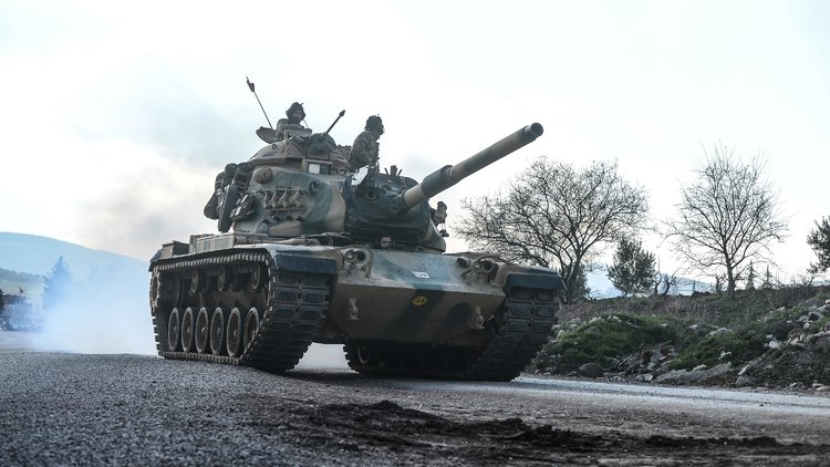 TSK ve ÖSO ilerliyor... Raco belde merkezi de kontrol altında... 