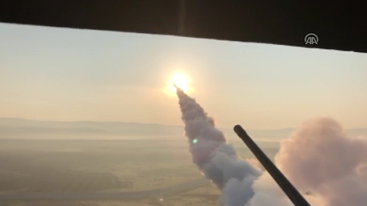 Terör hedefleri vuruldu