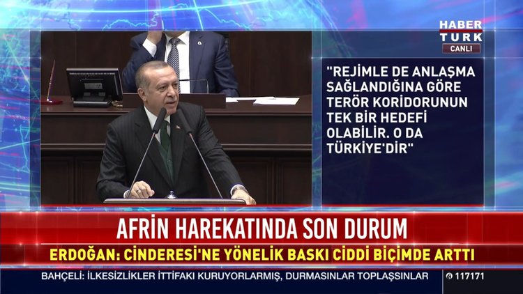 Erdoğan Ak Parti Grup Toplantısında konuştu