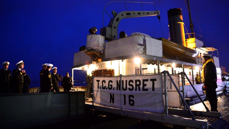 &#039;Nusret&#039; 103 yıl sonra aynı rotada