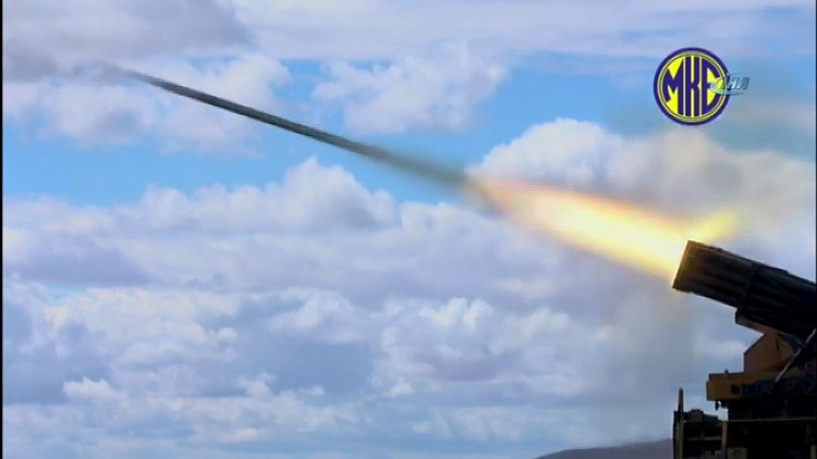 Test atışları tamamlanan ÇNRA mühimmatı Zeytin Dalı Harekatı'nda kullanılacak