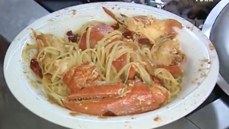 Istakozlu Makarna Tarifi