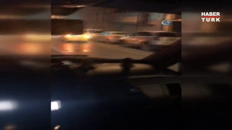 Harbiye'de taksici dehşeti