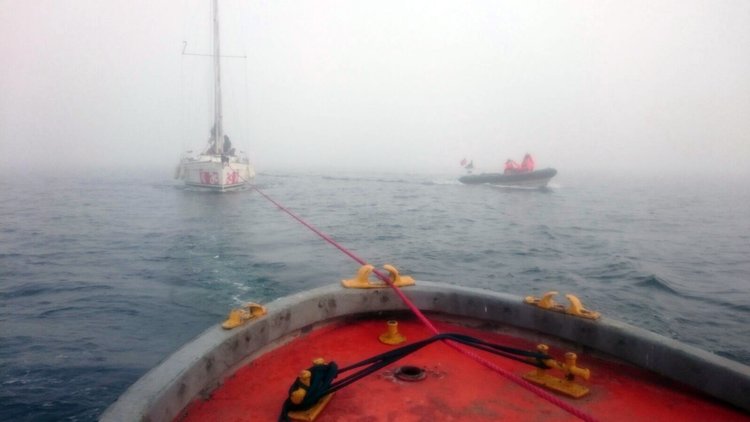 Heybeliada açıklarında teknede 6 kişi mahsur kaldı