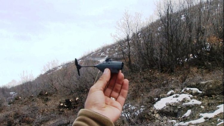 Patlayıcıları 'eşek arısı drone'lar buluyor