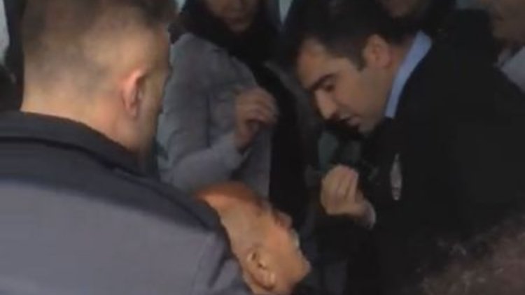 Engelli vatandaşı asansöre almak istemediler