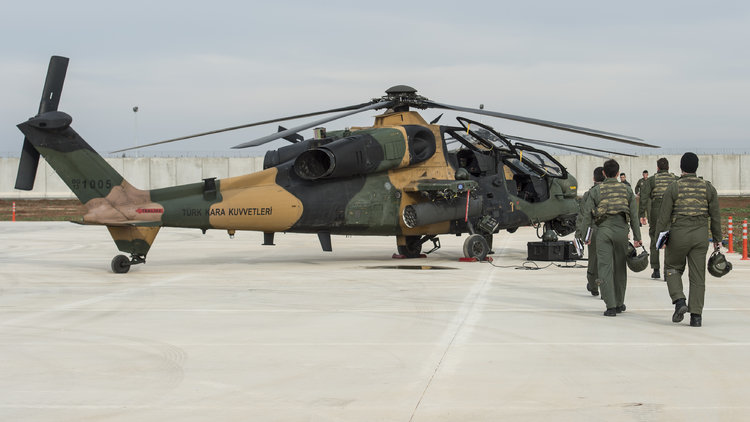 ATAK, sınırda görücüye çıktı