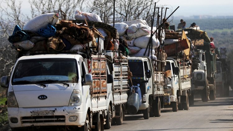 BM: Afrin'de 48 bin sivil evlerini terk etti