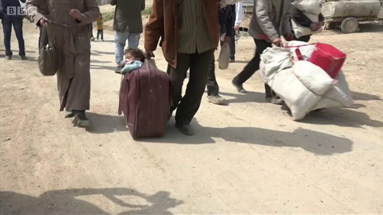 Doğu Guta'dan 20 bin kişi kaçtı