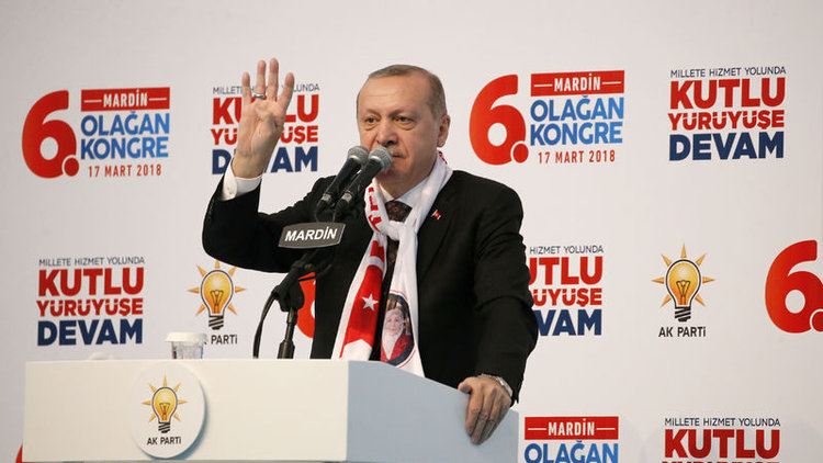 Erdoğan: Artık an meselesi... Afrin'e girdik, giriyoruz