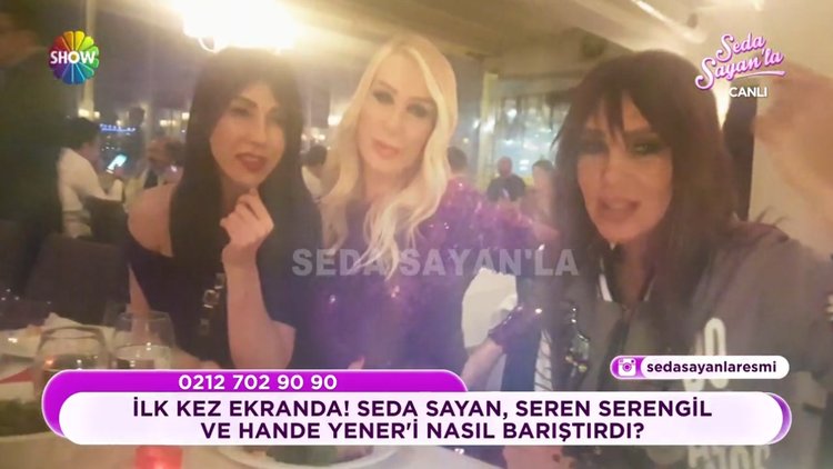 Seren Serengil ile Hande Yener barıştı