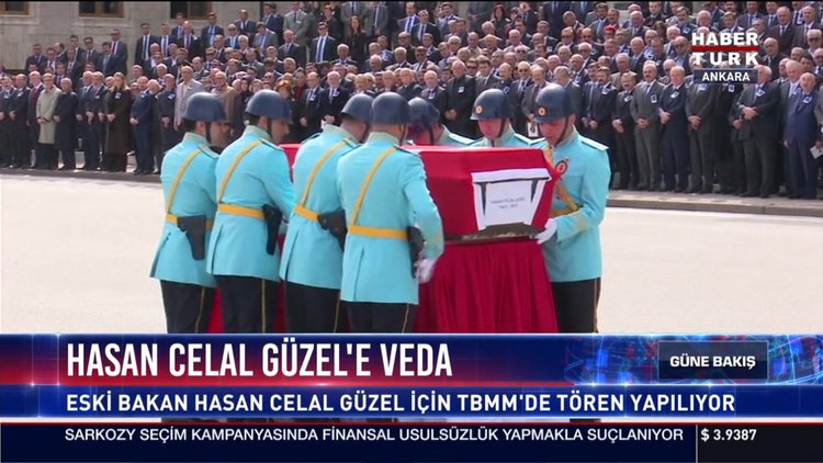 Hasan Celal Güzel'e veda