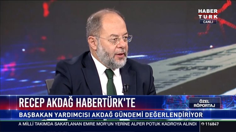 Recep Akdağ Habertürk'te