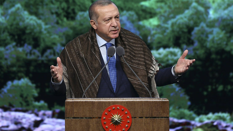 Cumhurbaşkanı Erdoğan&#039;dan Münbiç açıklaması: Orada bulunmaya hakkınız yok