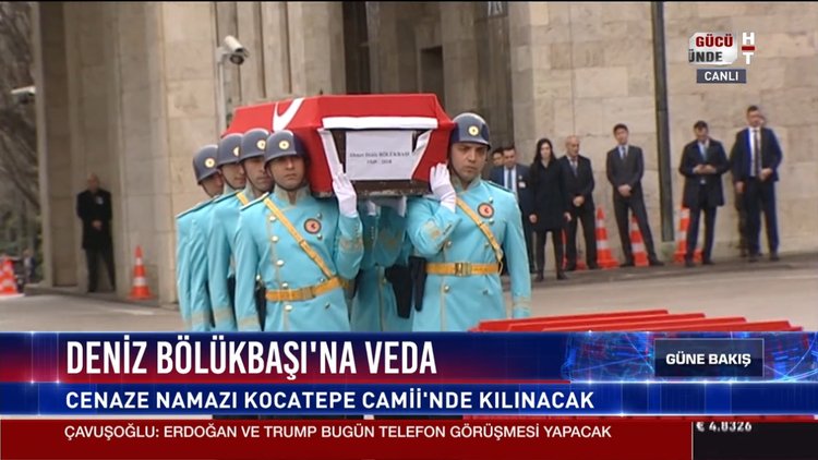 Deniz Bölükbaşı'na veda