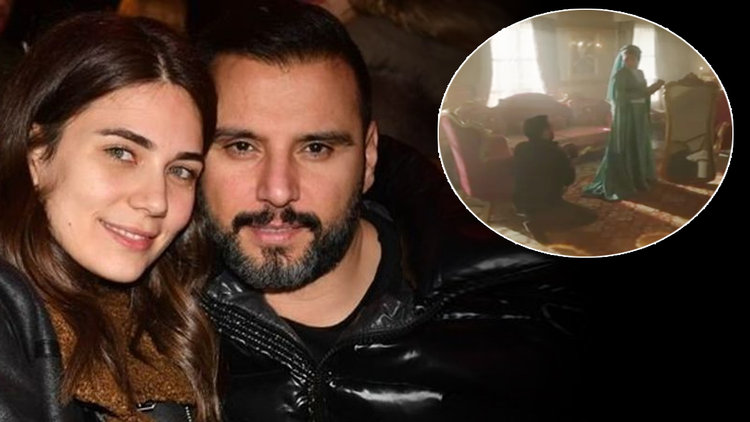 Alişan'dan Buse Varol'a sürpriz evlilik teklifi