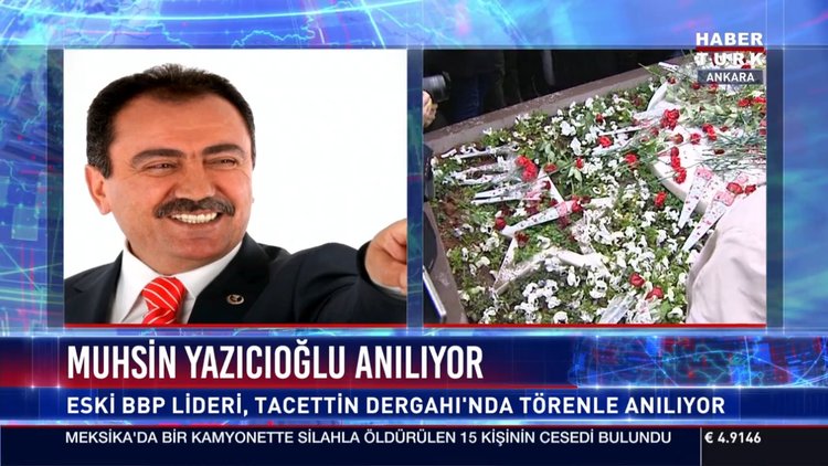 Muhsin Yazıcıoğlu kabri başında anıldı