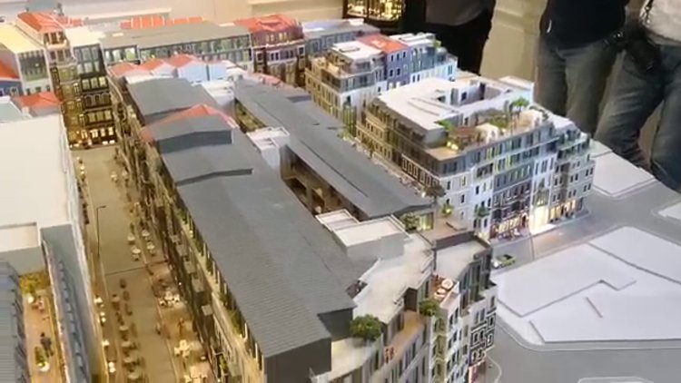 Dünyaca ünlü işadamı Hermes Taksim 360 projesini inceledi