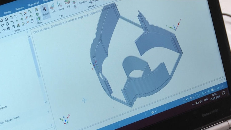 Avrupa'nın ilk 3D yazıcıyla yapılan binası