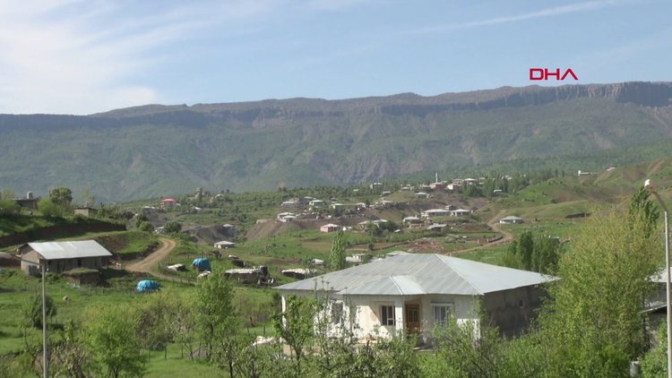 Teröristlerden temizlenen Balkaya Dağları rengarenk